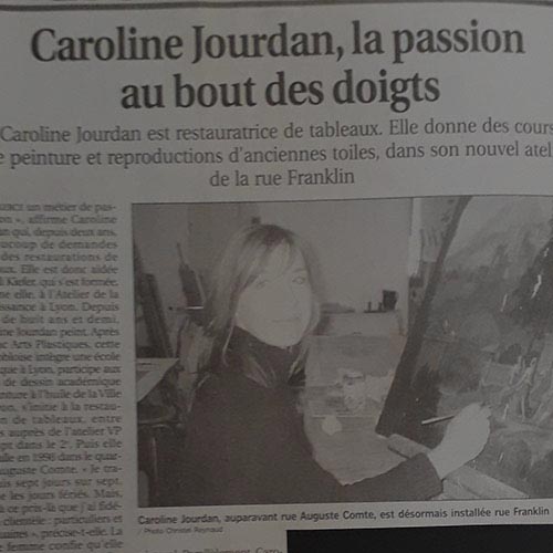 On parle de Caroline Jourdan